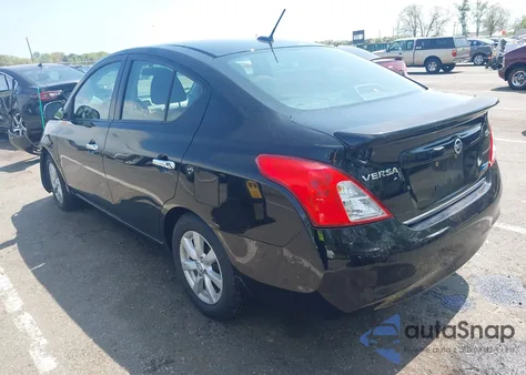2012 Nissan Versa 1.6 Sl from USA, damaged, VIN 3N1CN7AP6CL823898